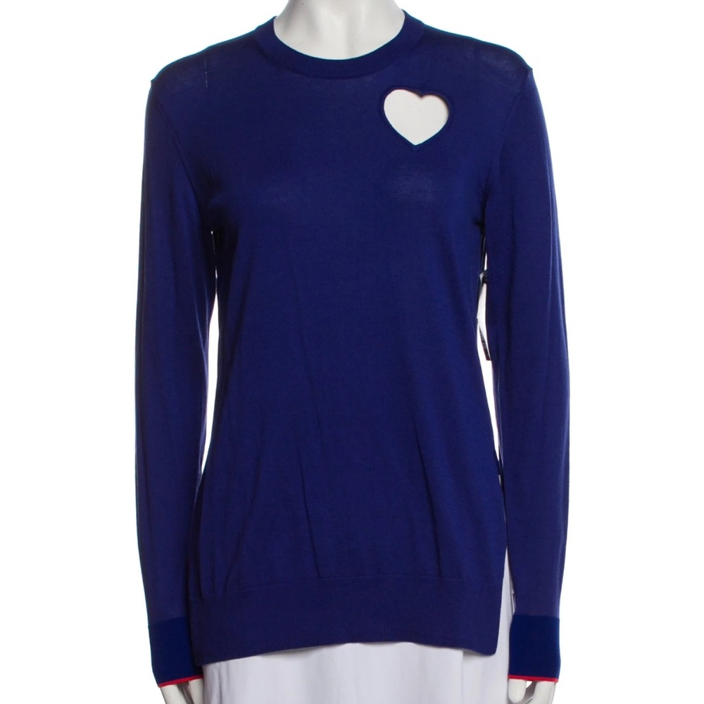 Proenza Schouler Royal Blue Knit Top